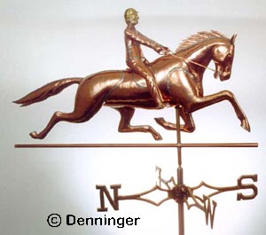 Dexter Horse With Rider