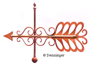 Denninger Butterfly Arrow Weathervane