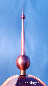 Denninger Ball & Point "I" Finial