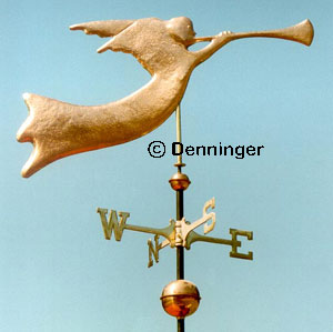 Copper Angel Gabriel Weathervane