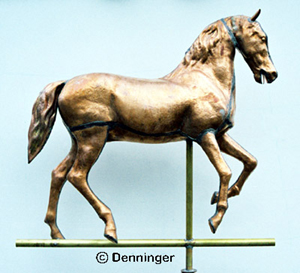 Prancing Horse Weather Vane